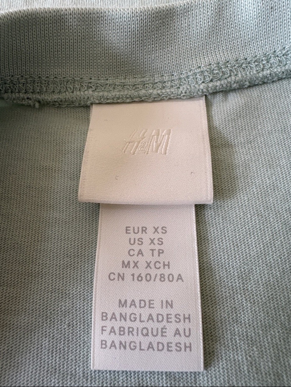 H&M Sleeveless Crewneck Dress in Mint Green Size XS - Picture 6 of 7